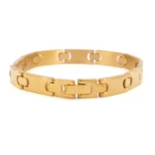 Altın Kaplama Erkek Bileklik EBLK-346 thumbnail 1