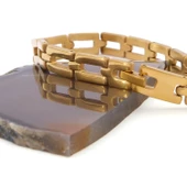 Altın Kaplama Erkek Bileklik EBLK-348 thumbnail 4