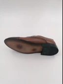 SOLMAZ 202 TABA HAKİKİ DERİ EL İŞÇİLİĞİ İSKARPİN AYAKKABI thumbnail 3