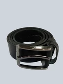 Erkek Leather 3.5 Cm Siyah Kemer thumbnail 2