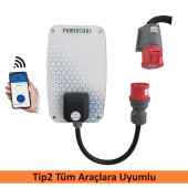 Powerşarj Mobil 22kW-16kW-711kW-7,4kW-5kW-3,4kW Elektrikli Araç Şarj Cihazı - 2