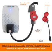 Powerşarj Mobil 22kW-16kW-711kW-7,4kW-5kW-3,4kW Elektrikli Araç Şarj Cihazı - 3
