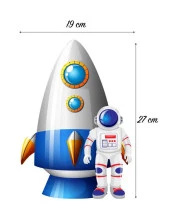 Uzay Temalı Ayaklı Pano Seti Kişiye Özel thumbnail 5