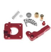 MK8 Alüminyum Kırmızı Extruder 1.75mm(Sol) thumbnail 1