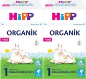 Hipp Organik Keçi Sütü Bazlı Devam Sütü 400GR No:1 (0-6 Ay) (2 Li Set) thumbnail 1