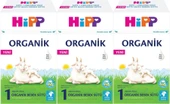 Hipp Organik Keçi Sütü Bazlı Devam Sütü 400GR No:1 (0-6 Ay) (3 Lü Set) thumbnail 1