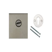 Kare Çelik Rozet Saten thumbnail 2