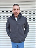 KİNETİX SİYAH RENK BASIC SOFTSHELL MONT - 1