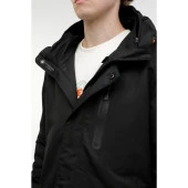 LUMBERJACK PENGUEN COAT SİYAH RENK MONT - 5