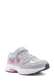 US POLO ASSN GRİ PEMBE ÇOCUK SNEAKER - 1