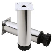 Ayarlanabilir Mobilya Kanepe Baza Koltuk Metal Destek Yükseltici Ayağı 15 cm Krom Ayakları (4 ADET) - 7