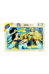 Play Wood Ahşap Eğitici Puzzle Deniz Kızı ONY-28 - 3