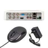 POWERMASTER PM-12180 4 KANAL 5MP DESTEKLİ 1080N H265 XMEYE VİDEO ÇIKIŞLI DVR/XVR KAYIT CİHAZI - 3