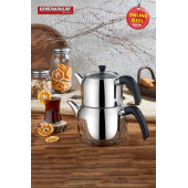 DELUX ORTA BOY BLACK SOFT ÇAYDANLIK TAKIMI - 3