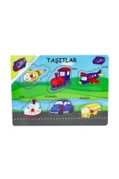 Play Wood Ahşap Tutmalı Taşıtlar ONY-145 - 1