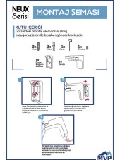 Neux Krom Ikili Askılık - 4
