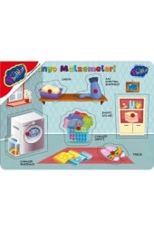 Play Wood Ahşap Tutmalı Banyo Malzemeleri ONY-296/297 - 1