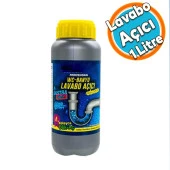 Lavabo Açıcı Mutfak Banyo WC Kanal Tahliye Borusu Pis Su Gideri Tıkanık Sıvı Açıcı 1000 Gr - 1