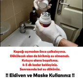 Lavabo Açıcı Mutfak Banyo WC Kanal Tahliye Borusu Pis Su Gideri Tıkanık Sıvı Açıcı 1000 Gr - 2