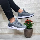 M.P 1603 Gri renk Rahat Koşu Erkek Spor Ayakkabı - 4