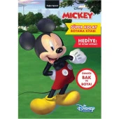 Disney Mickey Süper Kolay Boyama Kitabı - 1