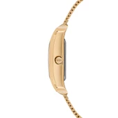 U.S. POLO ASSN. USPA2073-03 ALTIN KAPLAMA HASIR DİKDÖRTGEN KADIN KOL SAATİ - 2