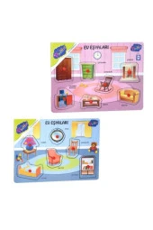 Play Wood Ahşap Tutmalı Ev Eşyaları Ony-281/282 - 1