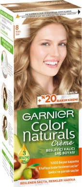 Color Naturals Saç Boyası 8 Koyu Sarı thumbnail 1
