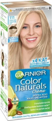 Garnier Color Naturals 111 Ekstra Açık Doğal Küllü Sarı thumbnail 1