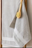 Sharm 2'li %100 Pamuk I Banyo Havlu Seti I Hamam Takımı I Çeyizlik Set I 50x85cm + 70x140cm - 4