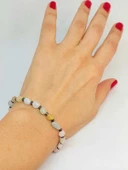 Morganit Taşı Tasarım Bileklik (47158) thumbnail 1