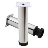 Ayarlanabilir Mobilya Kanepe Baza Koltuk Metal Destek Yükseltici Ayağı 20 cm Krom Ayakları (4 ADET) - 5