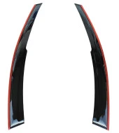 Volkswagen Transporter T6 Çift Sıra Kırmızı Kromlu Cam Rüzgarlığı 2015 Ve Üzeri 2-Li thumbnail 1