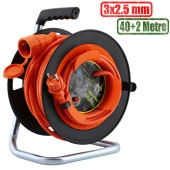 Makaralı Seyyar Kablo Uzatma Kablosu 3x2.5 mm TTR Kablo 40+2 Metre - 1