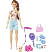 Barbie'nin Spa Günü Bebek Spor Zamanı GKH73 HKT91 Lisanslı Ürün thumbnail 2