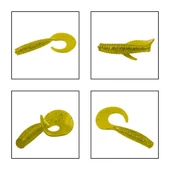 Silikon Kurt Sahte Yem - 60mm - Hardal - Yumy (18065-SM024-07) thumbnail 2