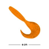 Silikon Kurt Sahte Yem - 60mm - Turuncu - Yumy (18065-SM024-10) thumbnail 1