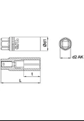 Ceta Form C27-r16 1/2'' Buji Lokması (contalı) 16 Mm - 3