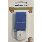 BEBEDOR KUMAŞ EMZİK TUTUCI 7502 MAVİ - 1