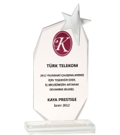 ODAK KUPA - Cam Plaketler - CM-002 B - 12x23 cm - 1