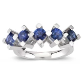 1.70 ct. Safir Beştaş Yüzük - 1
