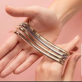 Pars Altın Bileklik İtaly 14 Ayar - 2