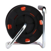 Küçük Makaralı Seyyar Kablo Kapaklı 4 Prizli Plastik Uzatma Kablosu 3x1.5 mm TTR Kablo 20 Metre thumbnail 4