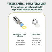 Musluk Aparatlı Ağız Duşu 2 Başlıklı Komple Ağız Bakımı - 5