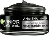 Garnier Aha Bha Kömür 3'Ü 1 Arada Matlaştırıcı Günlük Nemlendirici Krem 50ml - 2