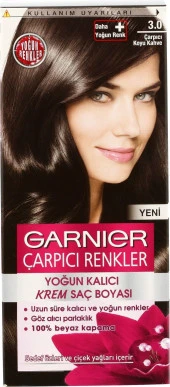 Garnier Çarpıcı Renkler 3/0 - Çarpıcı Kahve Saç Boyası thumbnail 1