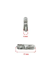 T5 12V 1,2W Küçük Dipsiz Gösterge Ampulü 10 Adet thumbnail 2