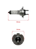 H7 12V 55W PX26D Universal Sis, Far Ampulü - 2