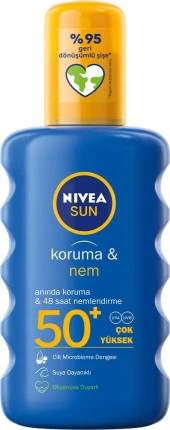 Nivea Sun Koruma&Nem Nemlendirici Güneş Spreyi Gkf 50+ 200 Ml - 2