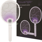 Rowenger WD-956 USB Şarjlı Katlanabilir Uv Işıklı Elektrikli Sivrisinek Öldürücü Raket Lamba - 1